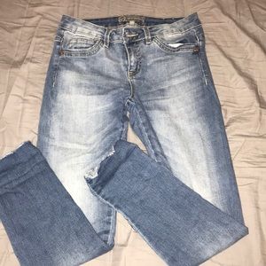 Cropped mom jeans size 2